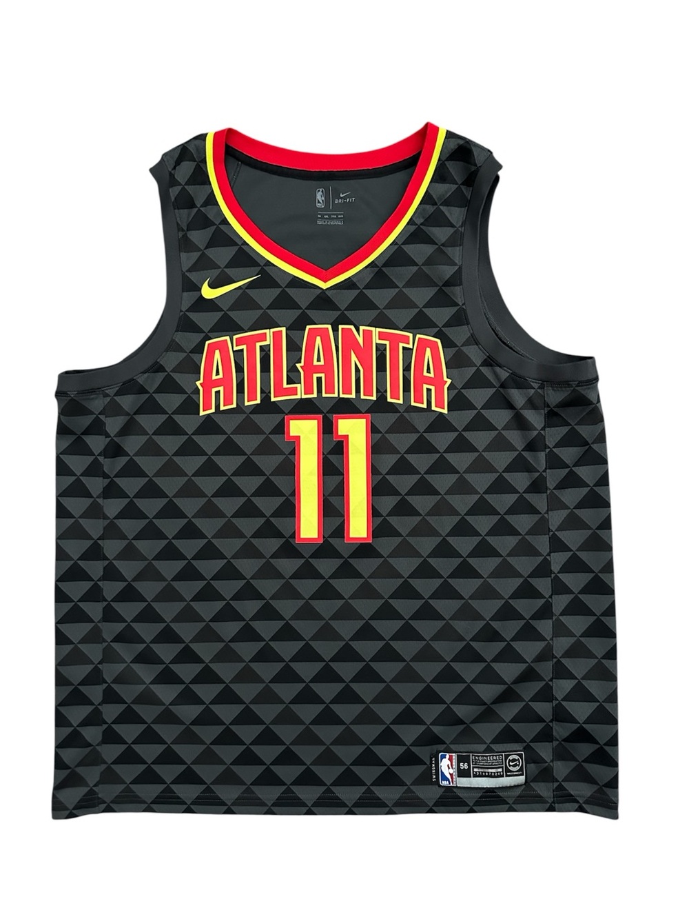 Nike Atlanta Hawks TRAE YOUNG NBA Swingman Jersey Dri-Fit Icon SZ 56 XXL